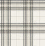 Cabin Check Charcoal Plaid Wallpaper by Chesapeake - 4192-27694