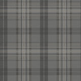 Austin Charcoal Plaid Wallpaper by Chesapeake - 4192-330215