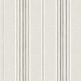 Calvados Grey Linen Stripe Wallpaper by Chesapeake - 4192-83124