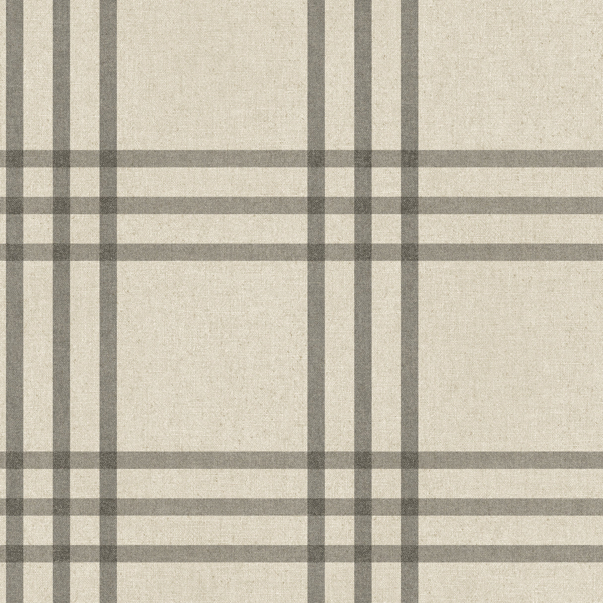 Fletcher Black Plaid Wallpaper by Chesapeake - 4192-83403