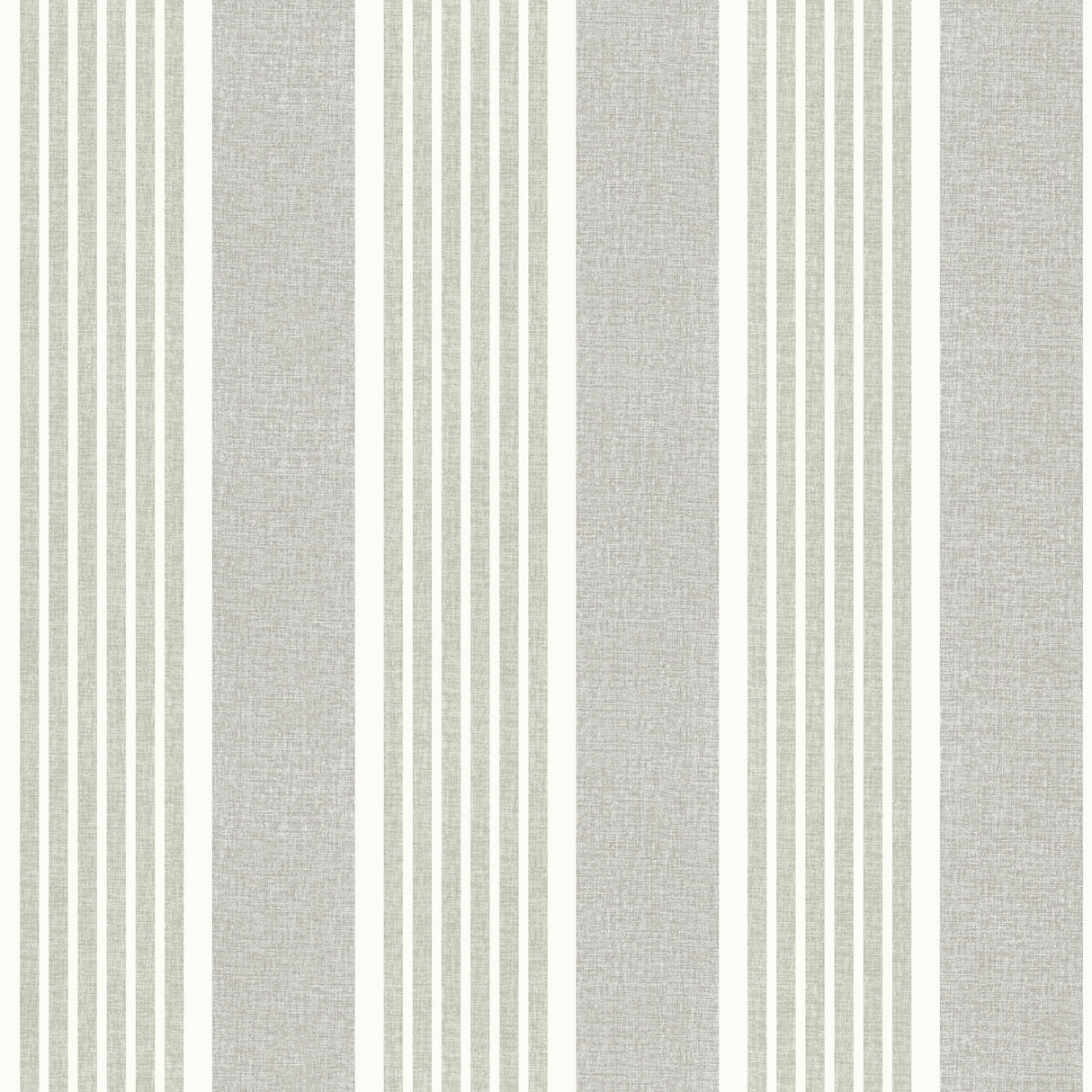 Bingley Green Embellished Stripe Wallpaper by Chesapeake - 4192-83432