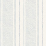 Maddox Sky Blue Flannel Stripe Wallpaper by Chesapeake - 4192-83439