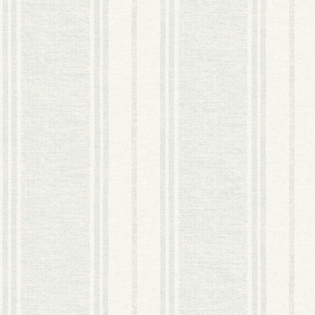 Maddox Light Blue Flannel Stripe Wallpaper by Chesapeake - 4192-83442