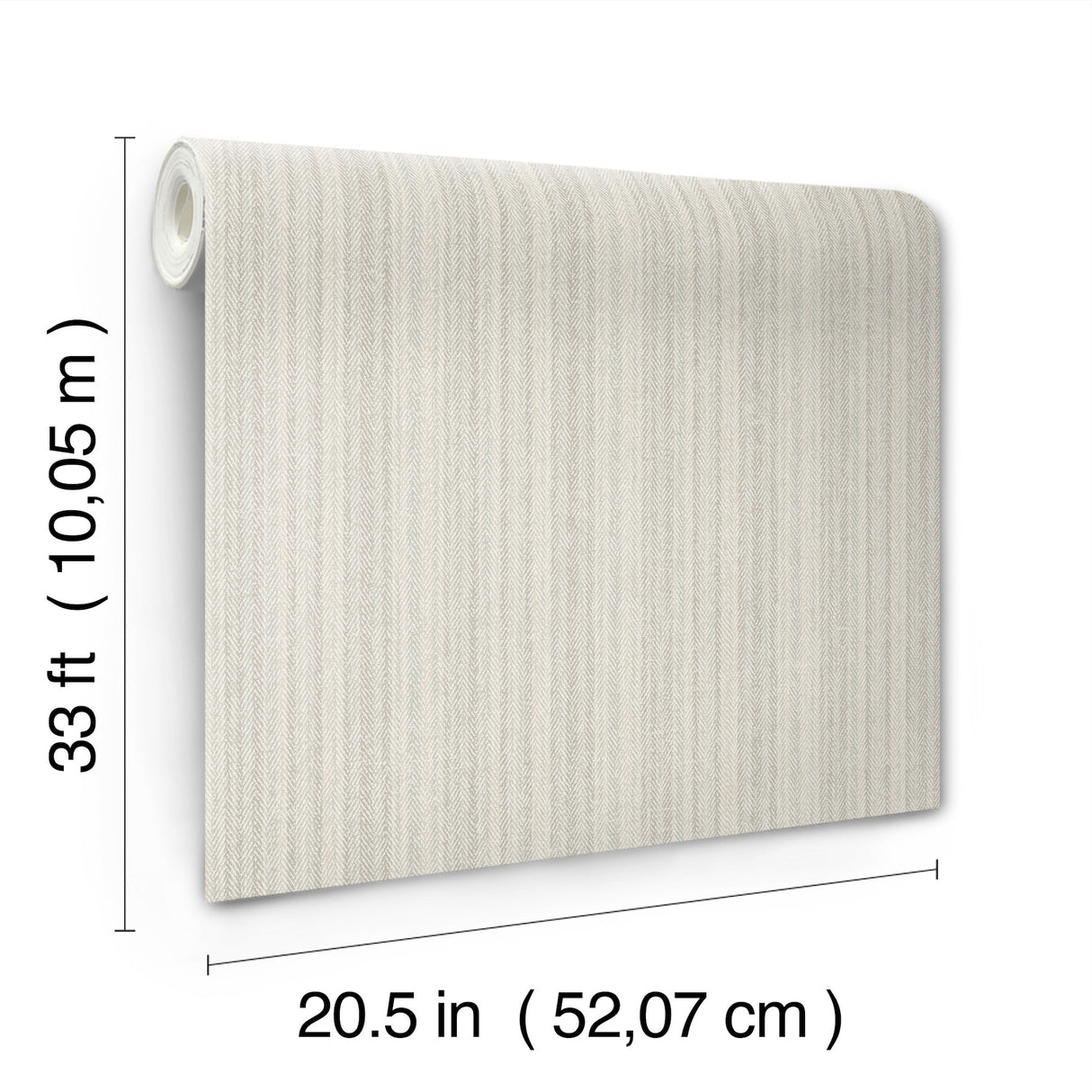 Stokes Grey Chevron Stripe Wallpaper by Chesapeake - Modern Graphics Plaid & Stripe Prepasted Non Woven Hybrid Wallpaper - 4192-83446