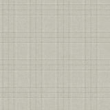 Fox Hollow Light Grey Dashed Plaid Wallpaper by Chesapeake - 4192-83456