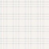Fox Hollow White Dashed Plaid Wallpaper by Chesapeake - 4192-83460
