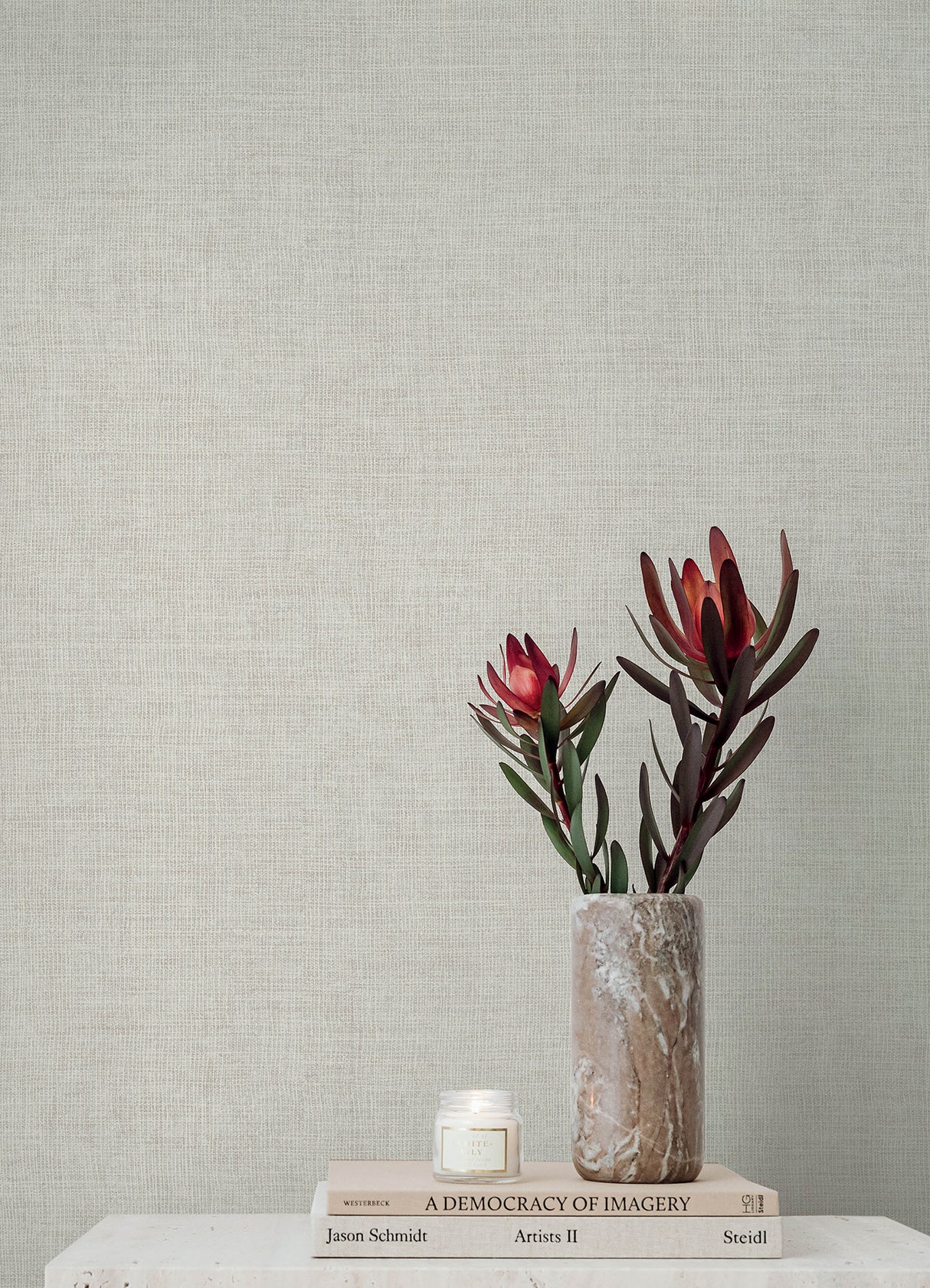 Alba Lavender Open Weave by A-Street Prints Textured Vinyl Wallpaper- A-Street Prints 4193-7401