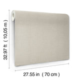 Alba Grey by A-Street Prints Open Weave Wallpaper- A-Street Prints 4193-7402
