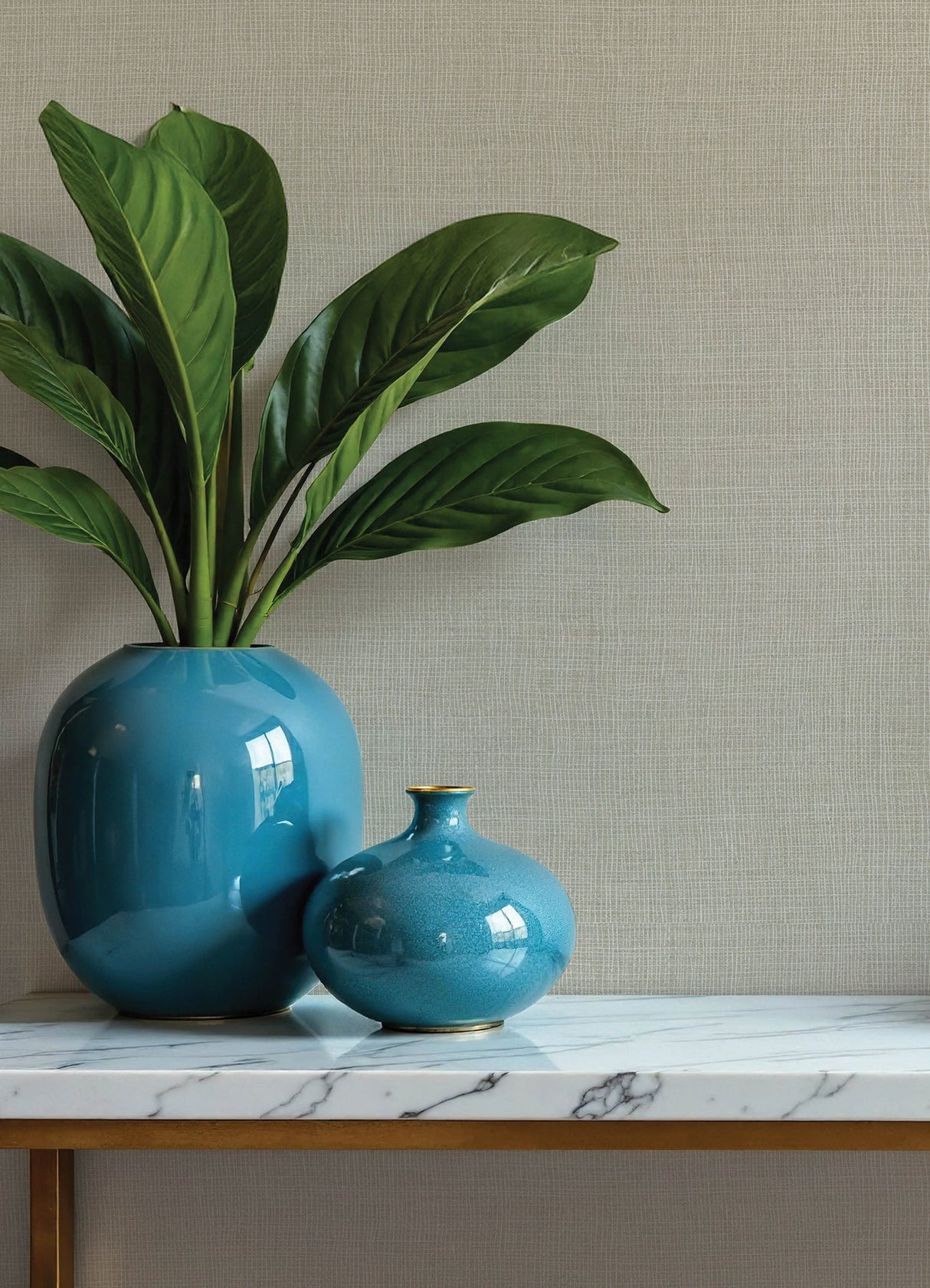 Alba Grey by A-Street Prints Open Weave Wallpaper- A-Street Prints 4193-7402