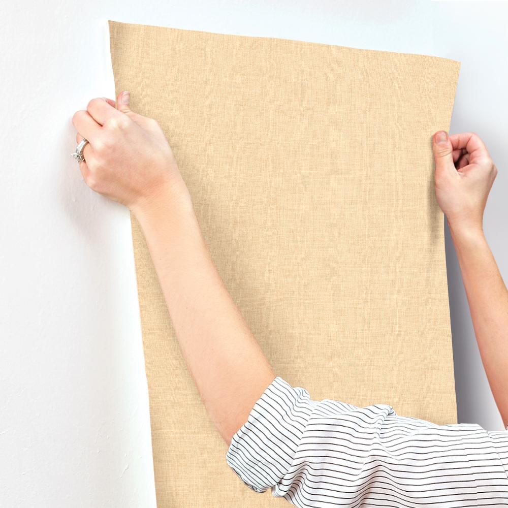 Alba Light Yellow by A-Street Prints Open Weave Vinyl Non Woven Wallpaper – A-Street Prints 4193-7405