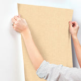 Alba Light Yellow by A-Street Prints Open Weave Vinyl Non Woven Wallpaper – A-Street Prints 4193-7405