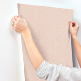 Alba Blush by A-Street Prints Open Weave Wallpaper- A-Street Prints 4193-7406