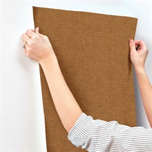 Alba Copper by A-Street Prints Open Weave Vinyl Non Woven Wallpaper – A-Street Prints 4193-7409