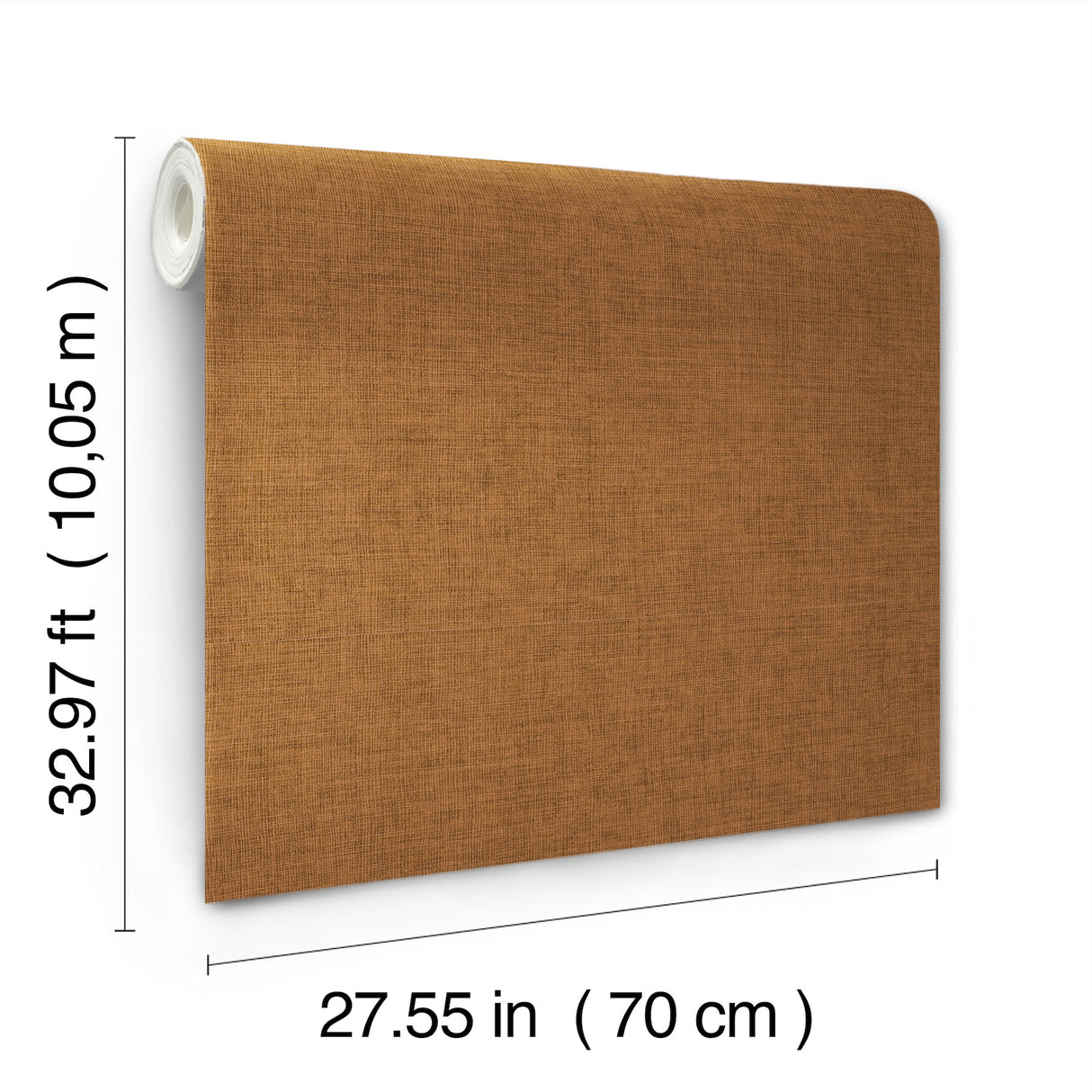 Alba Copper by A-Street Prints Open Weave Vinyl Non Woven Wallpaper – A-Street Prints 4193-7409