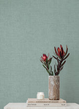 Alba Light Blue by A-Street Prints Open Weave Wallpaper – Brewster 4193-7410
