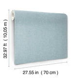 Alba Sky Blue by A-Street Prints Open Weave Wallpaper- A-Street Prints 4193-7411
