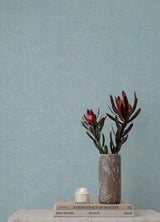Alba Sky Blue by A-Street Prints Open Weave Wallpaper- A-Street Prints 4193-7411