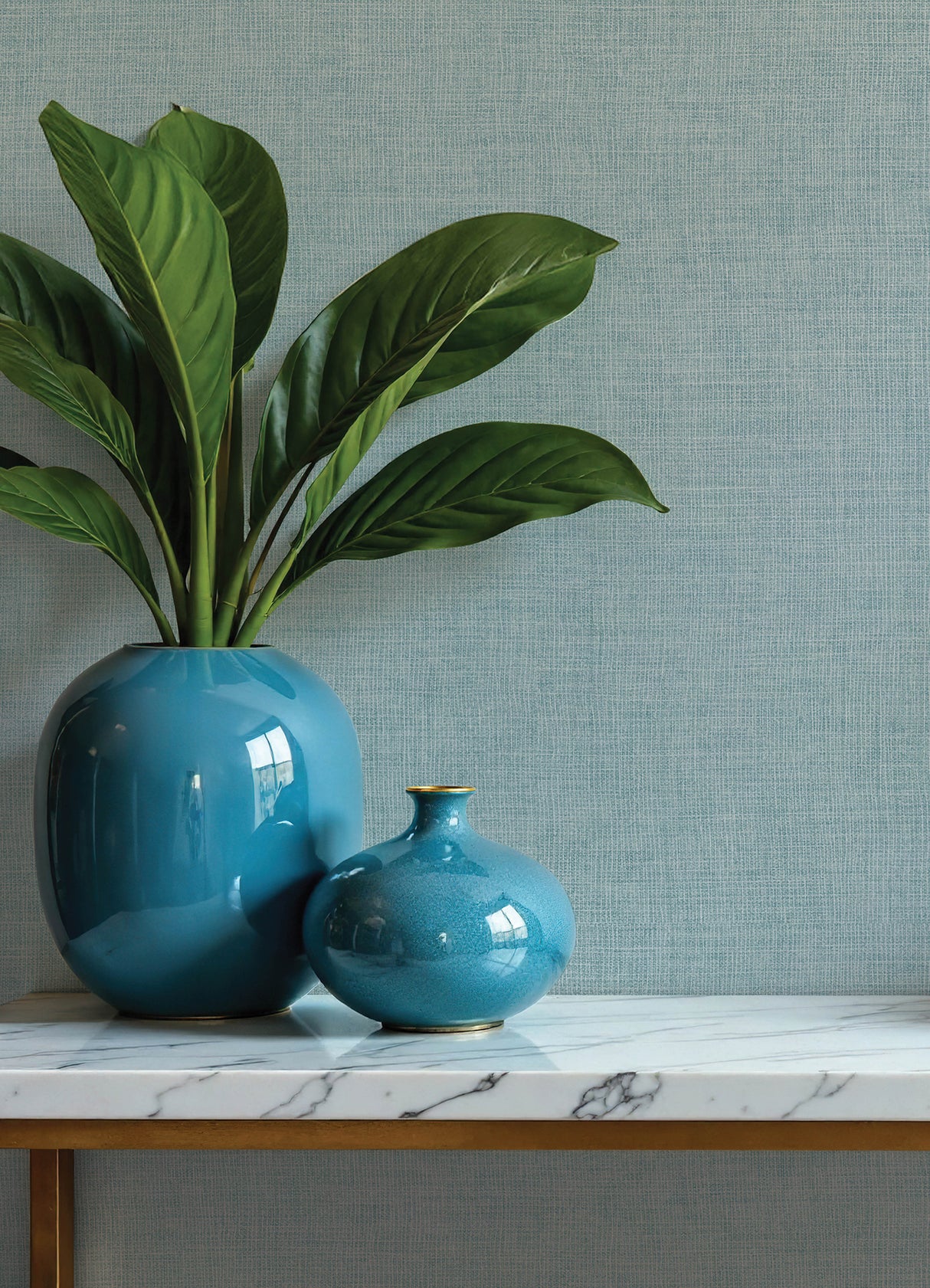 Alba Sky Blue by A-Street Prints Open Weave Wallpaper- A-Street Prints 4193-7411