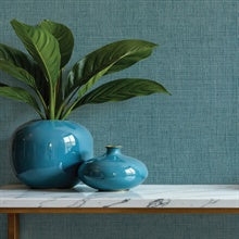 Alba Turquoise by A-Street Prints Open Weave Wallpaper- A-Street Prints 4193-7412