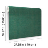 Alba Evergreen by A-Street Prints Open Weave Wallpaper- A-Street Prints 4193-7413