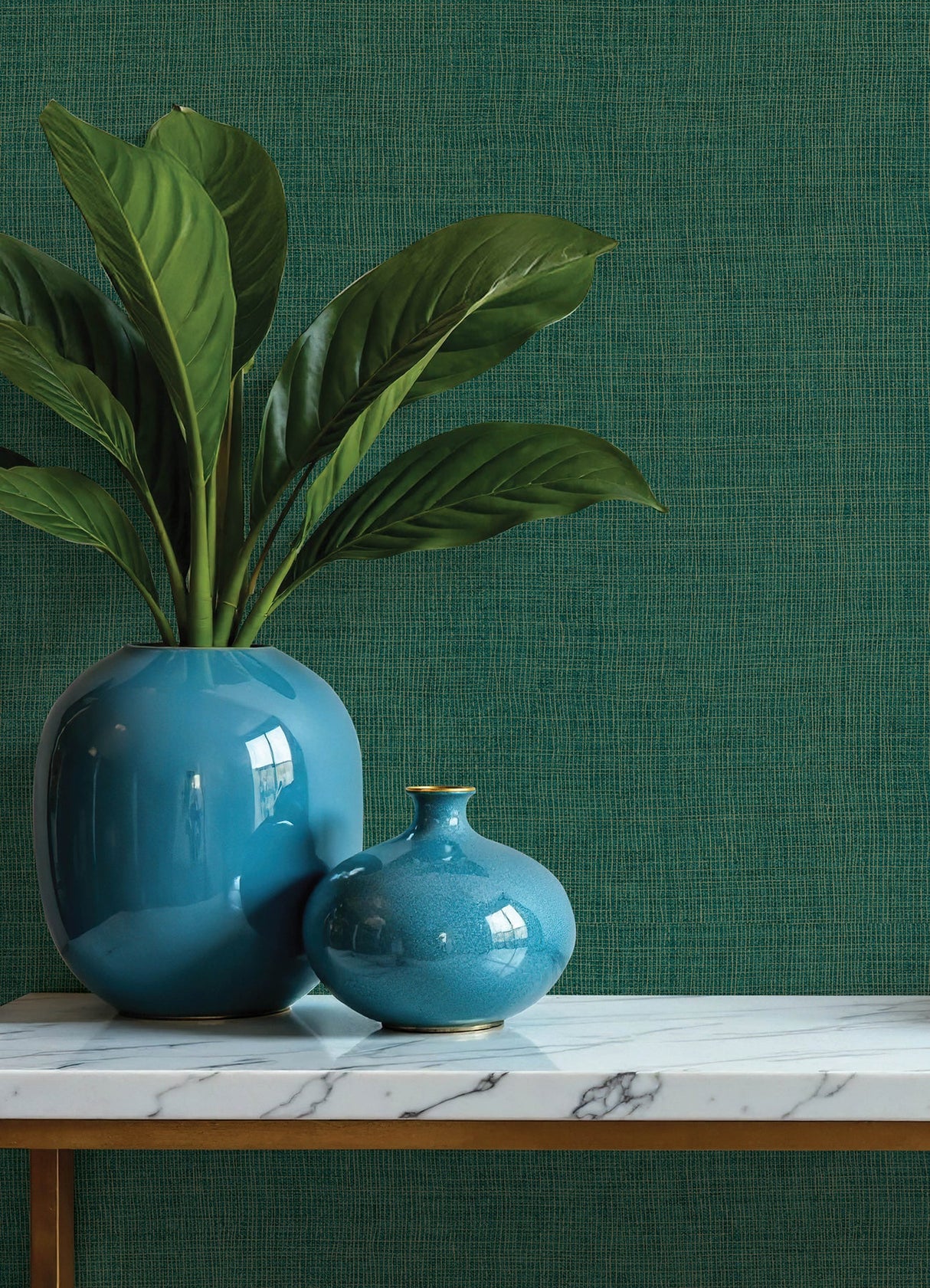 Alba Evergreen by A-Street Prints Open Weave Wallpaper- A-Street Prints 4193-7413