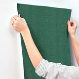 Alba Evergreen by A-Street Prints Open Weave Wallpaper- A-Street Prints 4193-7413