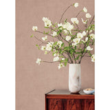 Nuovo Rose by A-Street Prints Faux Linen Wallpaper- A-Street Prints 4193-7426