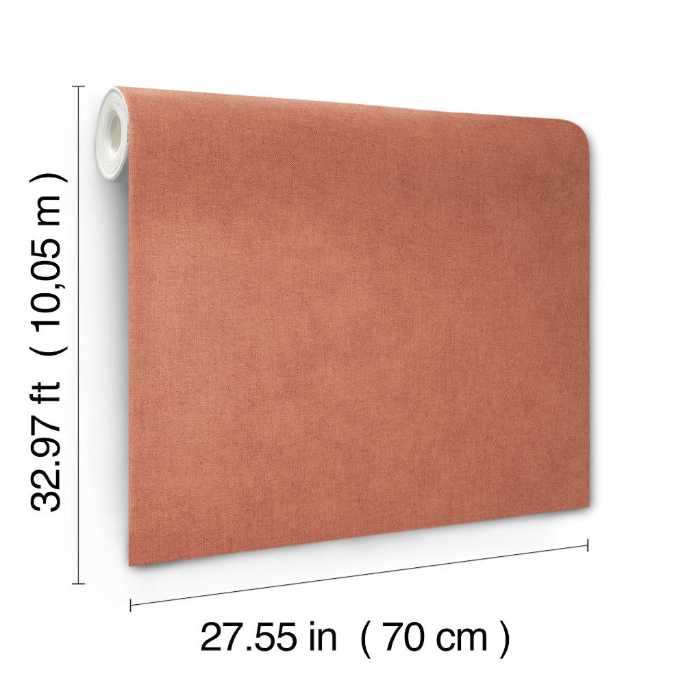 Nuovo Rust by A-Street Prints Faux Linen Wallpaper – A-Street Prints 4193-7429