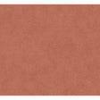 Nuovo Rust Faux Linen Wallpaper swatch in brick-red faux fabric texture