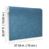 Nuovo Denim by A-Street Prints Faux Linen Wallpaper – A-Street Prints 4193-7434