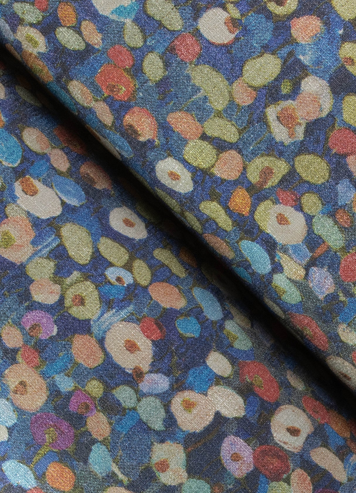Prato Blue by A-Street Prints Petite Floral Wallpaper- Brewster Home Fashions 4193-7442