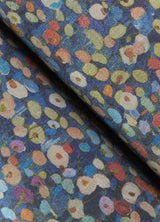 Prato Blue by A-Street Prints Petite Floral Wallpaper- Brewster Home Fashions 4193-7442