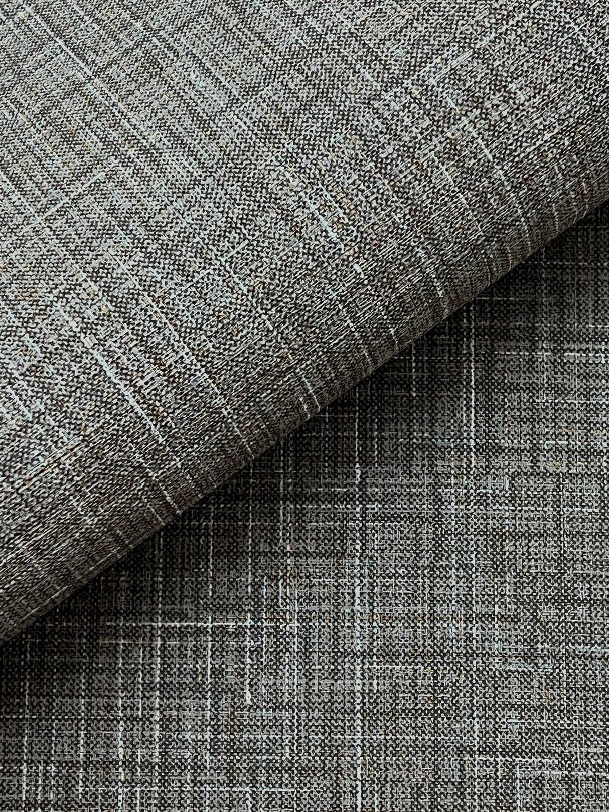 Beau Dark Grey by Warner Faux Fabric Wallpaper – Brewster Home Fashions 4195-5300