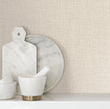 Beau Light Brown by Warner Faux Fabric Wallpaper – Brewster Home Fashions 4195-5304