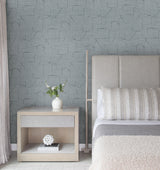 Lyle Denim by Warner Abstract Geometric Wallpaper – Brewster Home Fashions 4195-5320