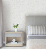 Lyle Off-White by Warner Abstract Geometric Wallpaper – Brewster Home Fashions 4195-5321