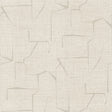 Lyle Beige Abstract Geometric Wallpaper