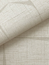 Lyle Beige by Warner Abstract Geometric Wallpaper – Brewster 4195-5322