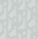 Franz Light Blue Geometric Wallpaper by A-Street Prints - 4198-27801