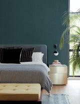 Braddock Teal Rhythmic Flow Wallpaper by A-Street Prints Moderne Deco Modern Abstract Geometric Non Woven Wallpaper - 4198-27806
