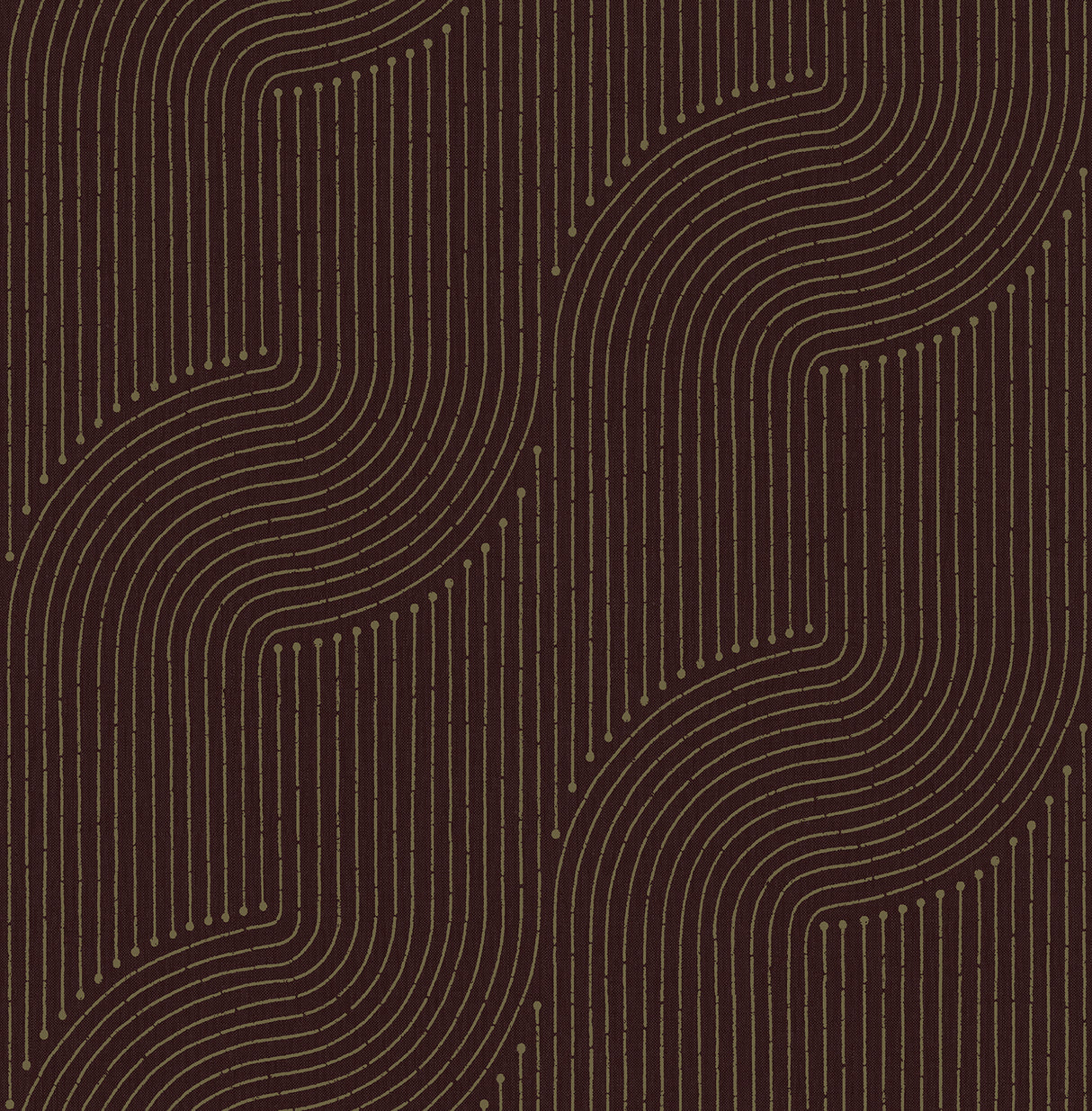 Braddock Merlot Rhythmic Flow Abstract Geometric Metallic Non Woven Wallpaper by A-Street Prints 4198-27807