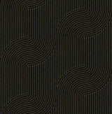Braddock Black Rhythmic Flow Wallpaper by A-Street Prints - 4198-27808