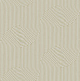 Braddock Gold Rhythmic Flow Wallpaper by A-Street Prints - 4198-27809
