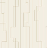 Anson Ivory Deco Detailing Wallpaper by A-Street Prints - 4198-27810