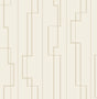 Anson Ivory Deco Detailing Wallpaper by A-Street Prints - 4198-27810