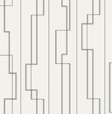 Anson Black Deco Detailing Wallpaper by A-Street Prints - 4198-27811