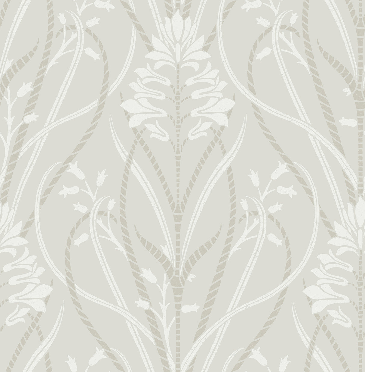 Rosalind Dove Iris Damask Wallpaper by A-Street Prints - 4198-27819