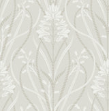 Rosalind Dove Iris Damask Wallpaper by A-Street Prints - 4198-27819