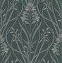 Rosalind Teal Iris Damask Wallpaper by A-Street Prints - 4198-27820