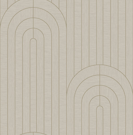 Declan Neutral Textured Arches Wallpaper by A-Street Prints - 4198-27826